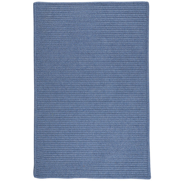 Dovecove Tommy Braided Blue Area Rug Wayfair
